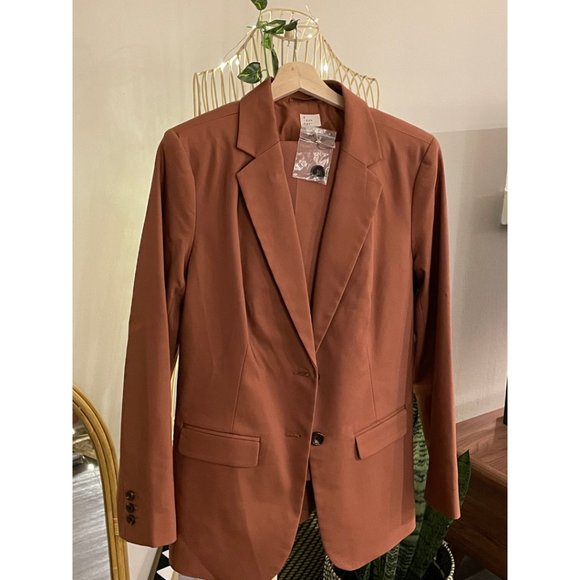 Blush Blazer and Pant Set - Picture 1 of 5